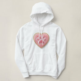 Sudadera Dog Mom Premium Hoodie | Varsity Style Paw Print