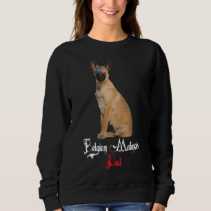 Sudadera Dog Papa Puppy Dad Belga Malinois