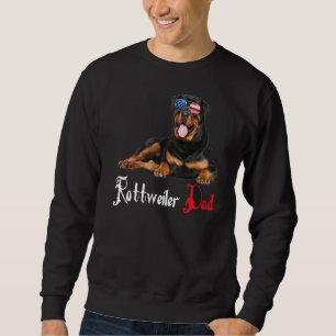Sudadera Dog Papa Puppy Dad Rottweiler