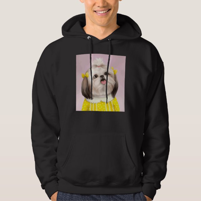 Sudadera Dog Shih Tzu Digital D9 (Anverso)