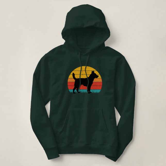Sudadera Dog Silhouette at Sunset (Diseño del anverso)