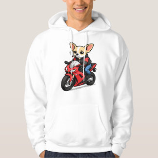 Sudadera Dog Smoking Cigarette Funny Chihuahua Meme