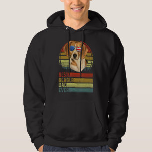 Sudadera Dog Vintage Mejor Beagle Dad Puppy