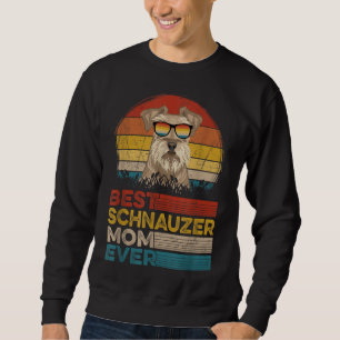 Sudadera Dog Vintage Mejor Madre Schnauzer Que Madre Día De