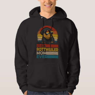 Sudadera Dog Vintage Mejor Mamá Rottweiler Siempre Lover