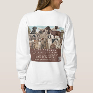 Sudadera Dog Walker Mascota Sitting Animal Care Profesional