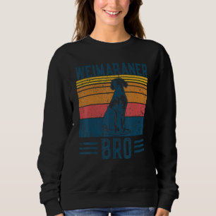 Sudadera Dog Weimaraner Bro Vintage Weimaraner Bro