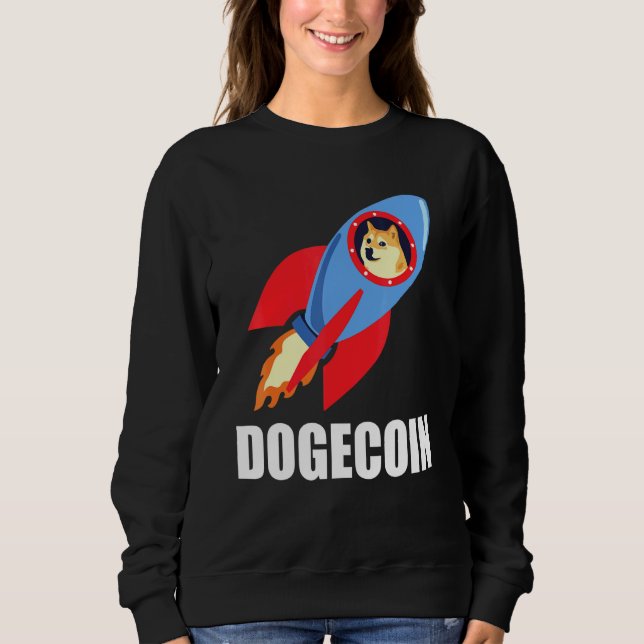 Sudadera Dogecografía Mujeres Hombres Plus Tamaño 2xl 3xl H (Anverso)