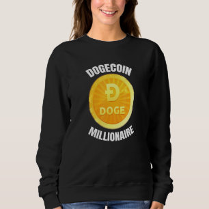 Sudadera Dogecoin Cryptocurrency Tee Doge todo el tiempo al