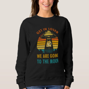 Sudadera Dogecoin Entra Perdedor Doge A La Luna Criptomoned
