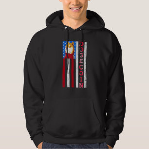 Sudadera Dogecoin Us Flag Doge Cryptocurrency Crypto Para M