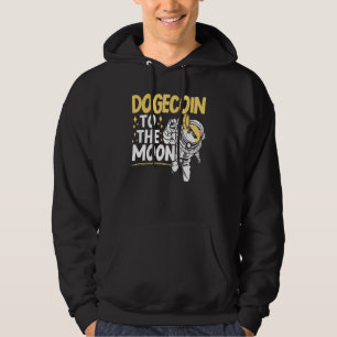 Sudadera Dogecoína A La Criptodivisa De La Luna Shiba Inu A
