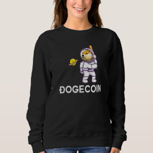 Sudadera Dogecoína - Perro Al Meme Del Crypto Doge De La Lu