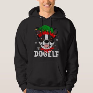 Sudadera Dogeler Boston Terrier Dog Navidades feos y gracio