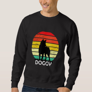 Sudadera Doggy Retro Vintage Sunset