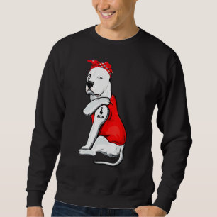 Sudadera Dogo Argentino Dog Tattoo Amo A Mamá