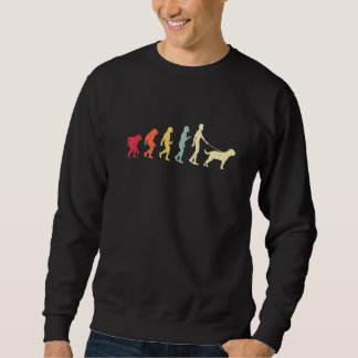 Sudadera Dogo de Burdeos Evolución Retro Vintage