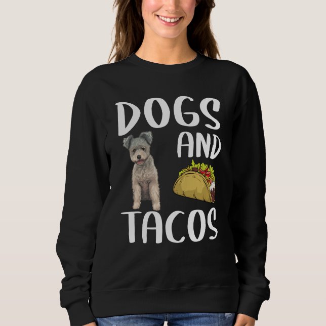 Sudadera Dogs And Tacos Pumi Mexican Food (Anverso)