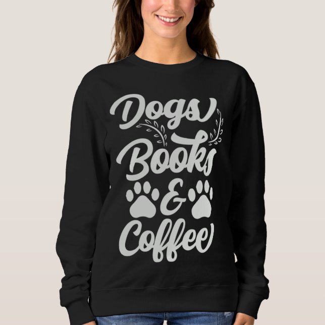 Sudadera Dogs Books and Coffee  Dogs Books and Coffee Men W (Anverso)