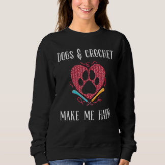 Sudadera Dogs & Crochet Crocheting