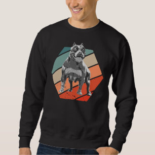 Sudadera Dogs Pitbull Pitti Retro Staffordshire Terrier