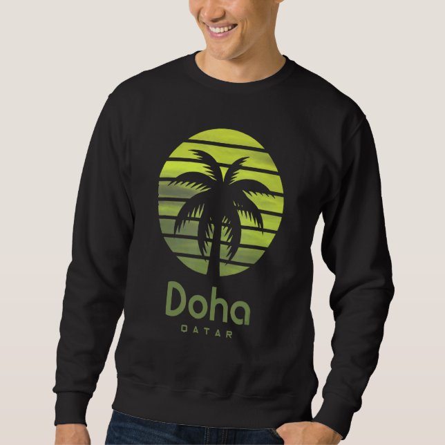 Sudadera Doha Qatar (Anverso)