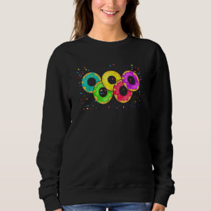 Sudadera Dólares En Forma De Símbolo Olímpico Para Donut