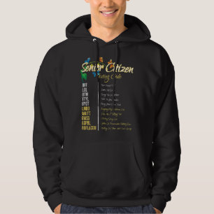 Sudadera Doloroso anciano enviando mensajes de texto a abue