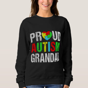 Sudadera Doloroso Autismo Orgulloso Partido Familiar Corazó