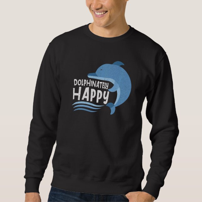Sudadera Dolphin Ocean Dolphin Fish 1 (Anverso)