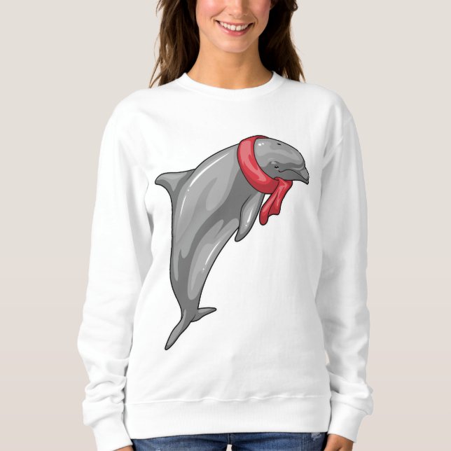 Sudadera Dolphin Scarf (Anverso)