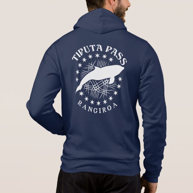 Sudadera Dolphin Scuba Buceo Laguna Rangiroa - Paso Tiputa (Reverso)