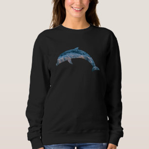 Sudadera Dolphin Sea Beach Shadow Animales marinos de veran