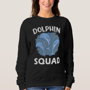 Sudadera Dolphin Squad Animal Cute Dolphins