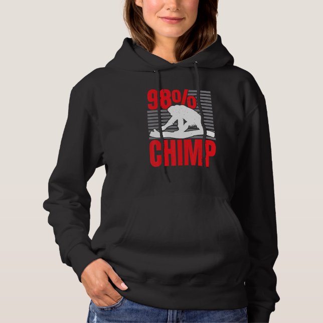 Sudadera Domador de chimpancés monos simios (Anverso)