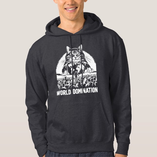 Sudadera Dominación mundial 1 (Anverso)