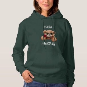 Sudadera Domingo Perezoso Estado de Ánimo del Domingo Quéda