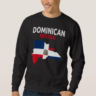 Sudadera Dominican Republic Flag Idea For Men & Dominican F