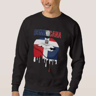 Sudadera Dominicana Chica Dominicana Orgullosa República Do