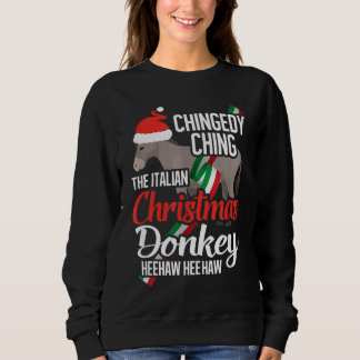 Sudadera Dominick El Navidad Italiano Donkey