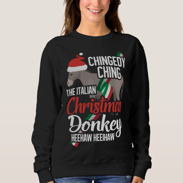 Sudadera Dominick Los Navidades Donkey Los Navidades Italia (Anverso)