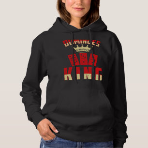 Sudadera dominó el rey de un dominó dominoes