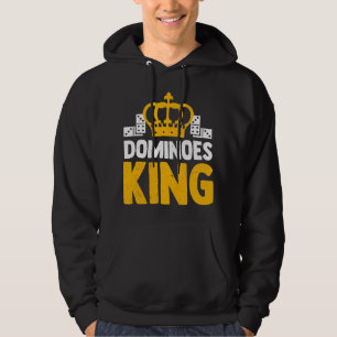 Sudadera dominó rey para un jugador de dominó