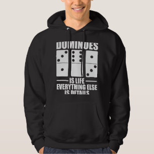 Sudadera Dominoes es vida todo lo demás es detalles Domino