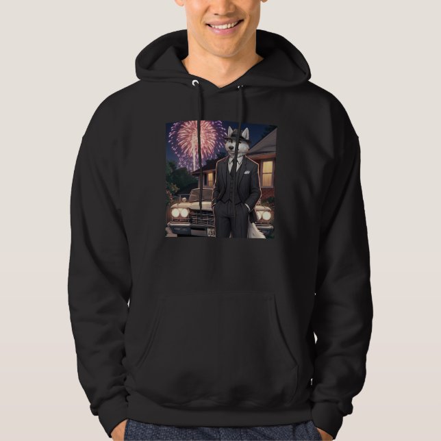 Sudadera Don Lupo Canino "4 de julio"  (Anverso)