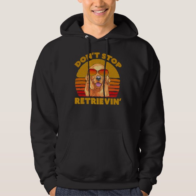 Sudadera Don Stop Recuperar El Recuperador De Oro Retro De  (Anverso)