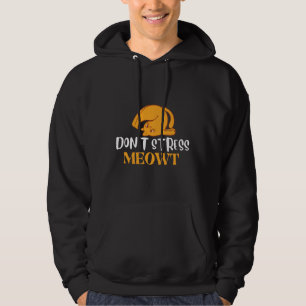 Sudadera Don Stress Meowt Cat Dog Animales De Vino