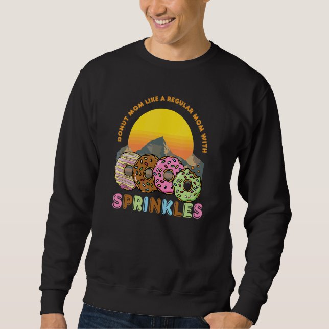 Sudadera Dona Madre Como Una Madre Regular Con Snack De Pur (Anverso)
