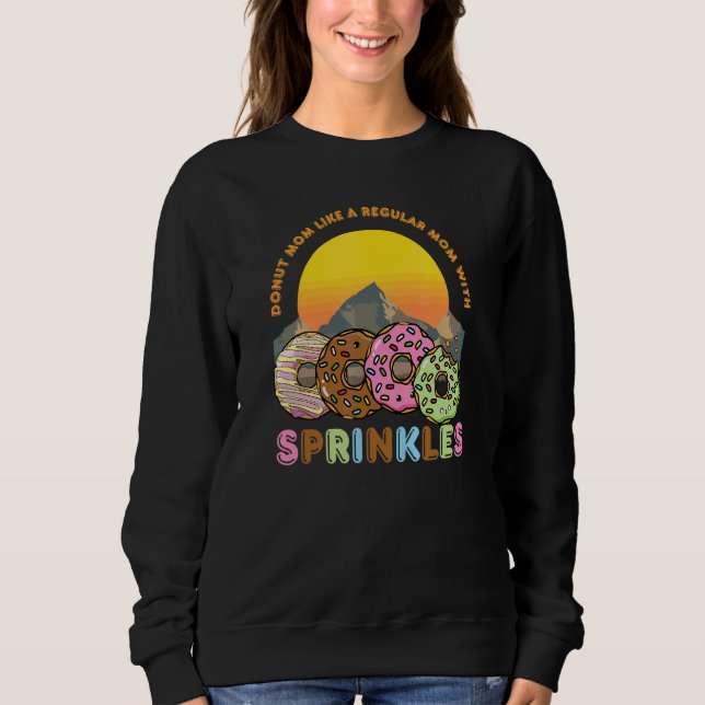 Sudadera Dona Madre Como Una Madre Regular Con Snack De Pur (Anverso)
