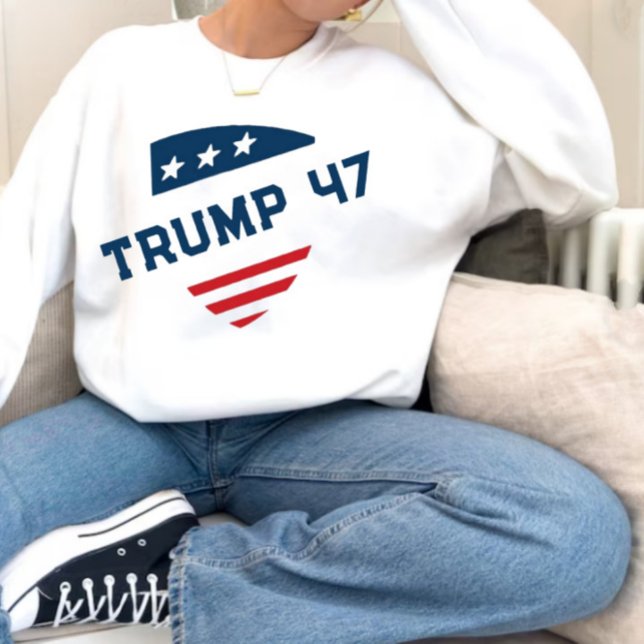 Sudadera Donal Trump 47 Distressed Sweatshirt patriot (Subido por el creador)